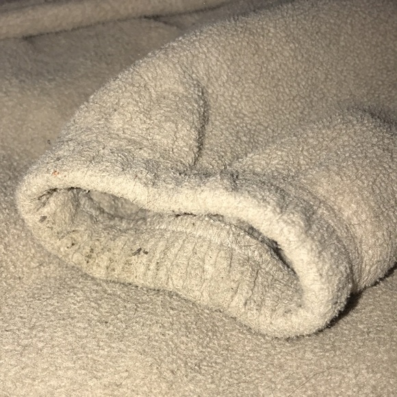 Izod performance X small tan quarter zip fleece jacket damaged 💕 - Picture 9 of 11